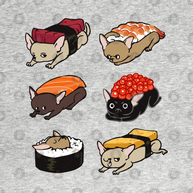 Sushi Chihuahua by huebucket